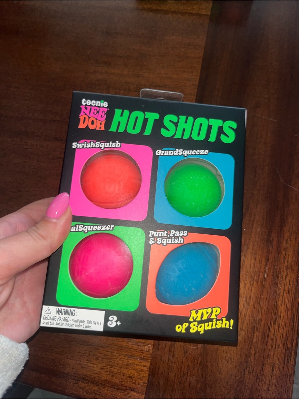 Hot Shots Squish Ball Set – Multicolor Needoh